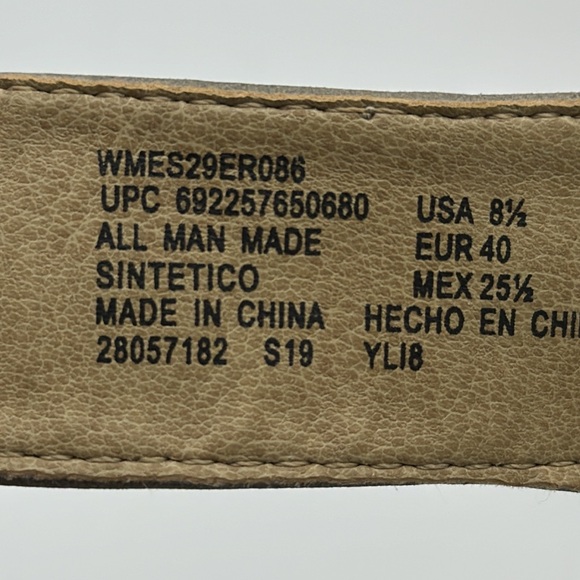 Earth Spirit Gray Silver Ankle Strap Sandals Size 8.5 MCS6915L - Picture 7 of 7